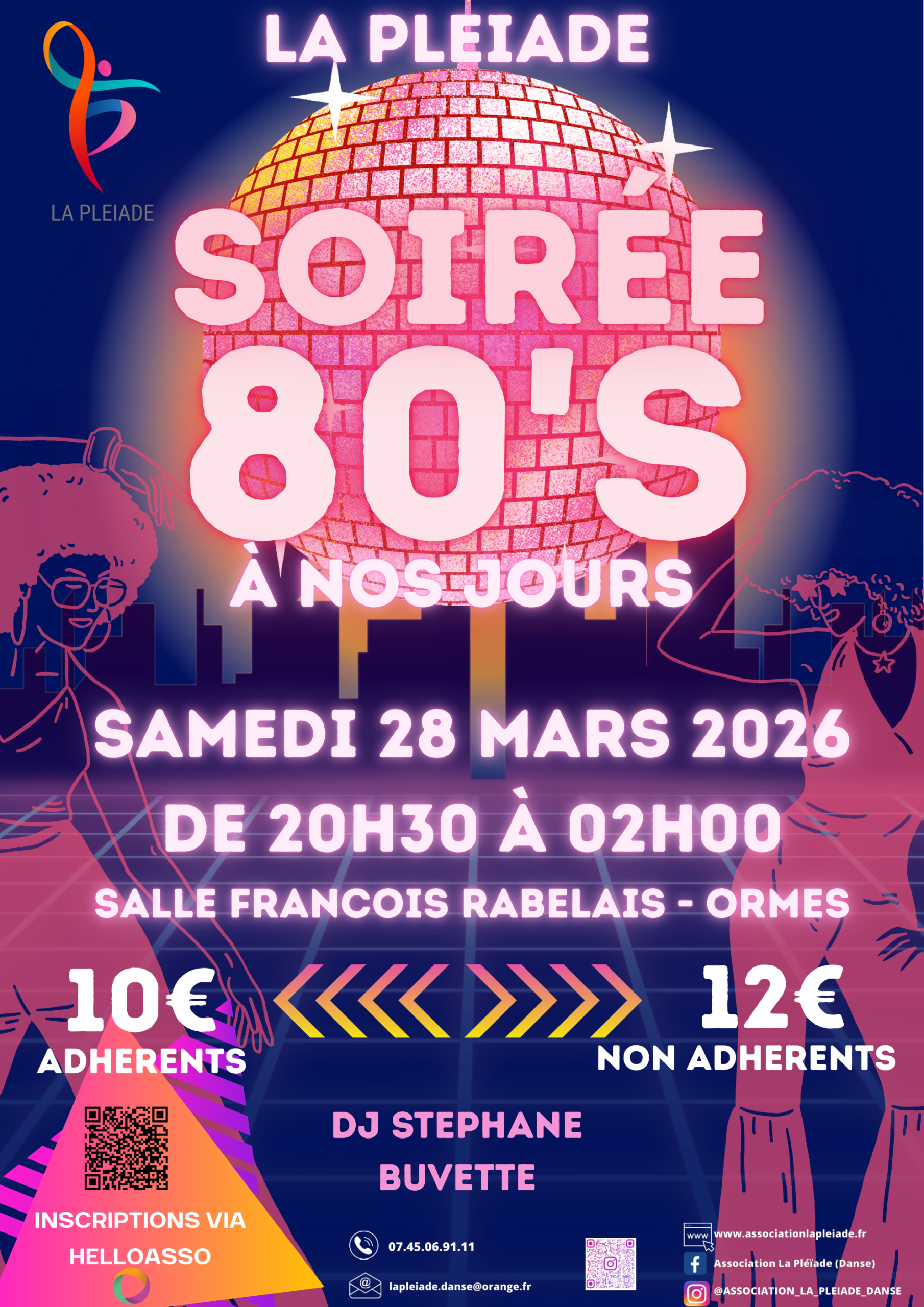 Soirée 80's à nos jours