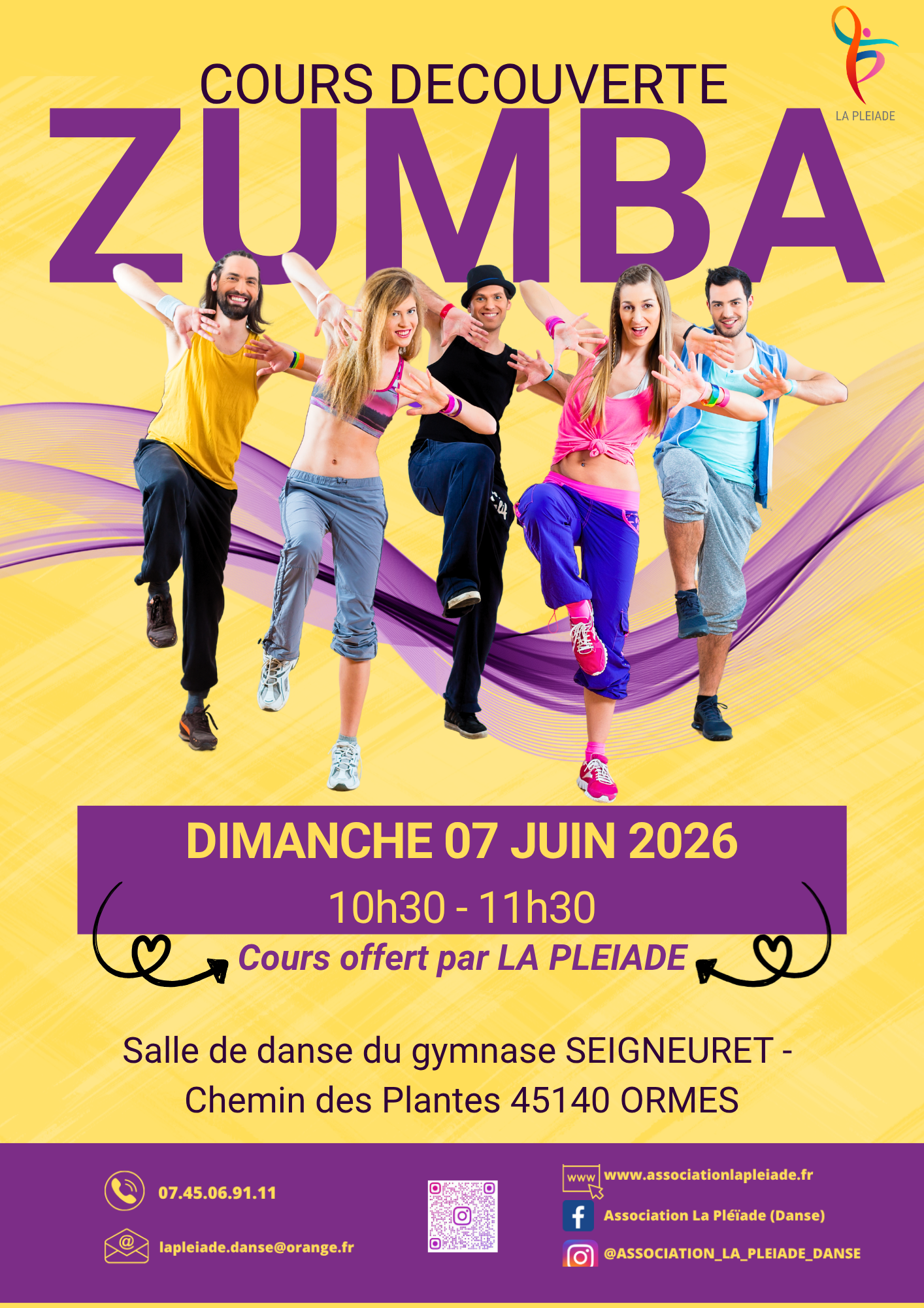 Cours découverte Zumba